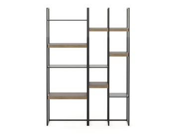 SLENDER - Open double-sided iron bookcase by Stylish Club - view 3